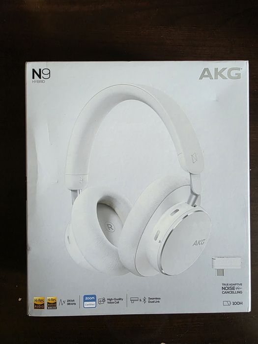 Słuchawki AKG n9 hybrid, nowe, nigdy nie używane