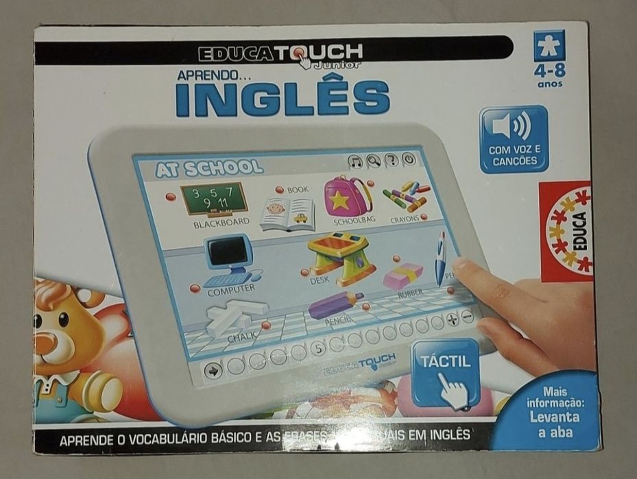 Jogo eletrónico abecedário ou em inglês para crianças...