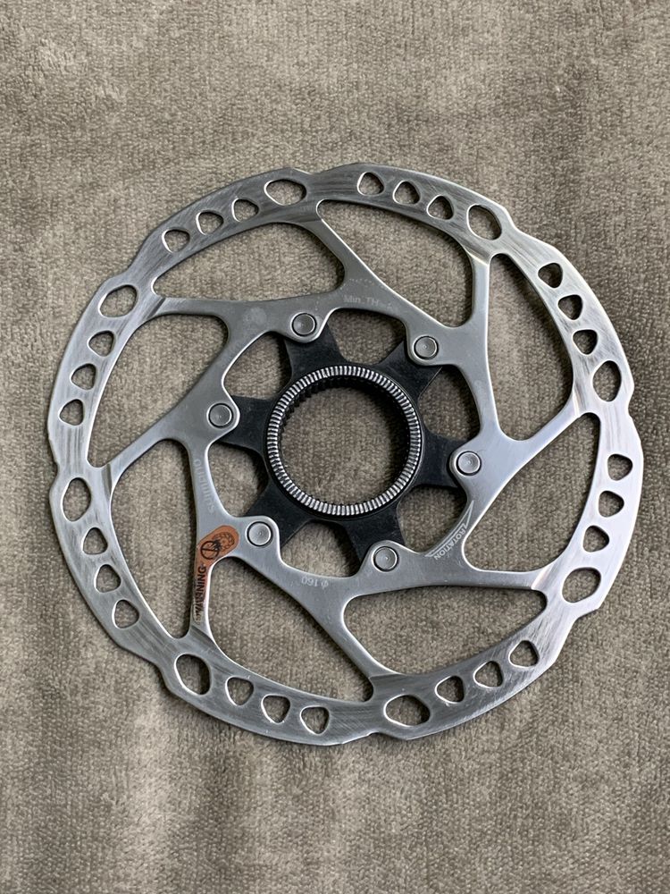 Ротор 160мм shimano SM-RT64-S centerlock гальмівний диск