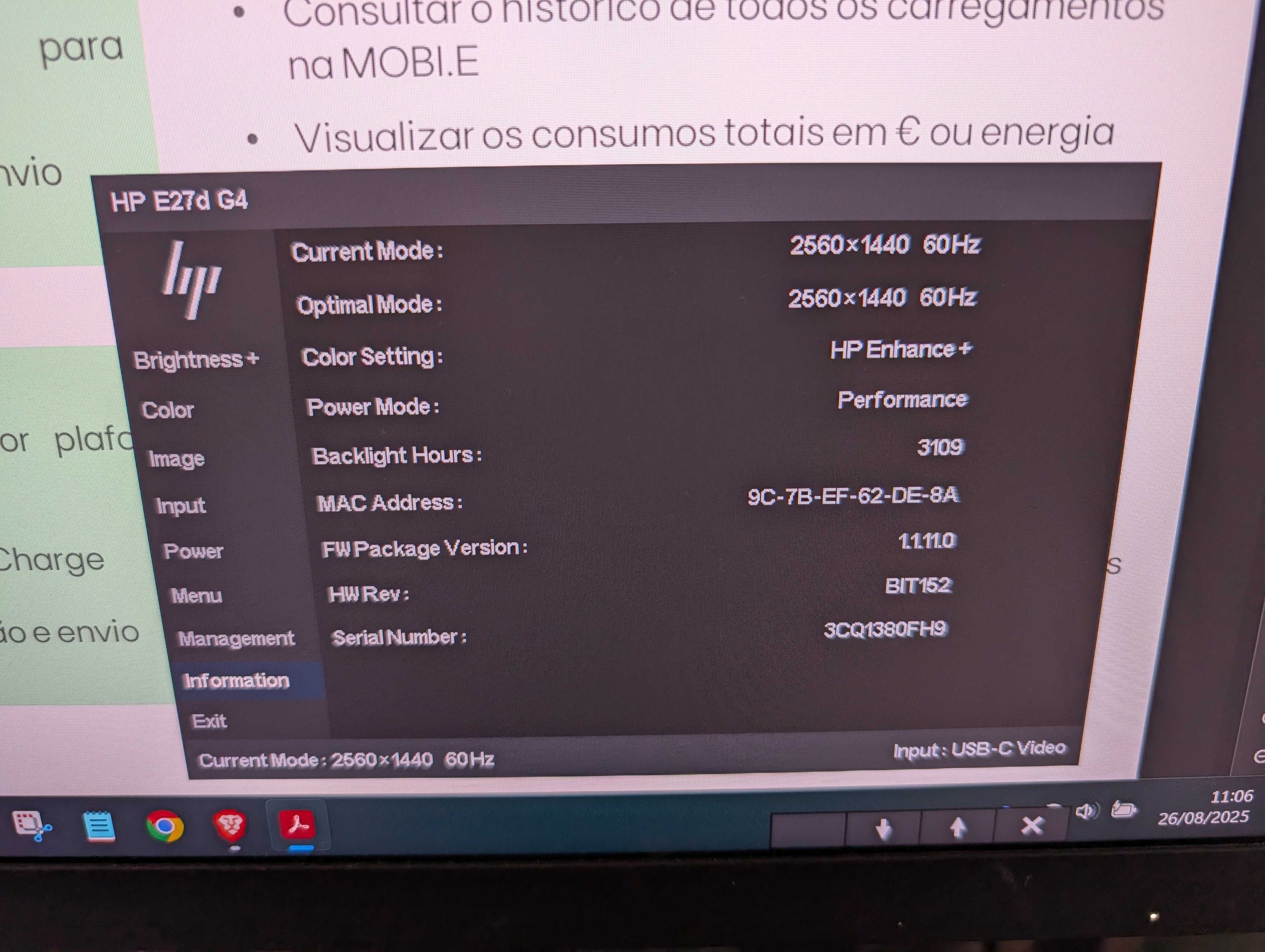 HP E27d G4 27" QHD (2K - 1440p)