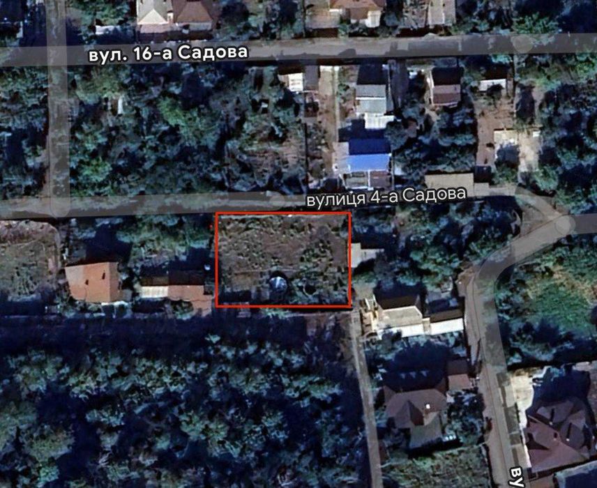 БЕЗ % Продаж ділянки під будівництво 8,2 Сотки вул.4-а Садова НИВКИ!!!