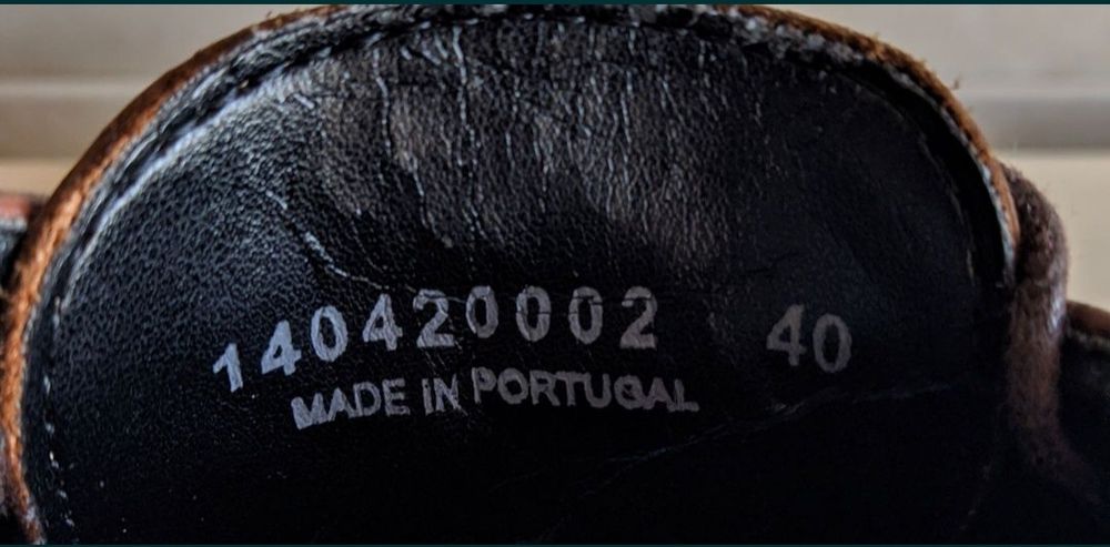 Botins Homem em Pele