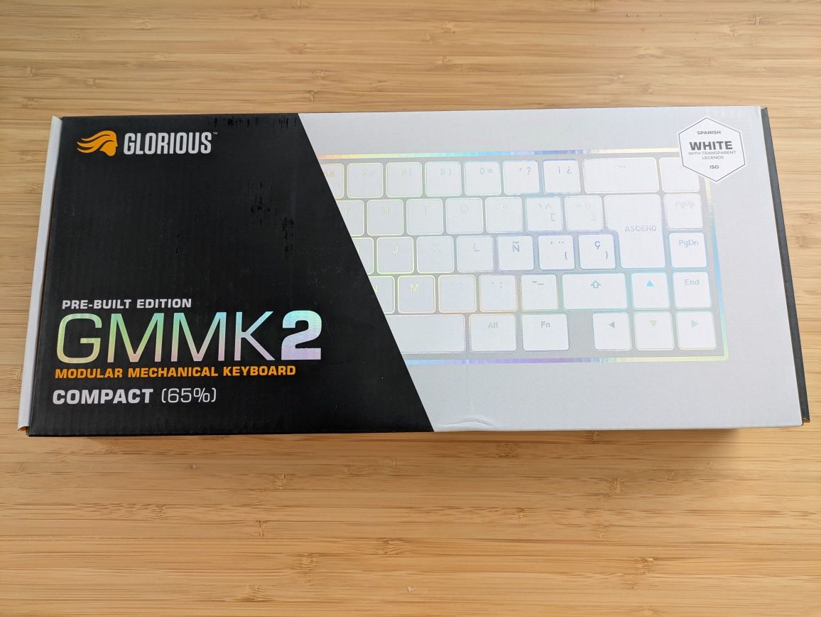 Glorious Gaming GMMK 2 Compact Teclado Mecânico Branco RGB
