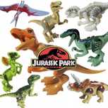 Jurassic World Tyranozaur Rex Indominus Dinozaury 8 sztuk!