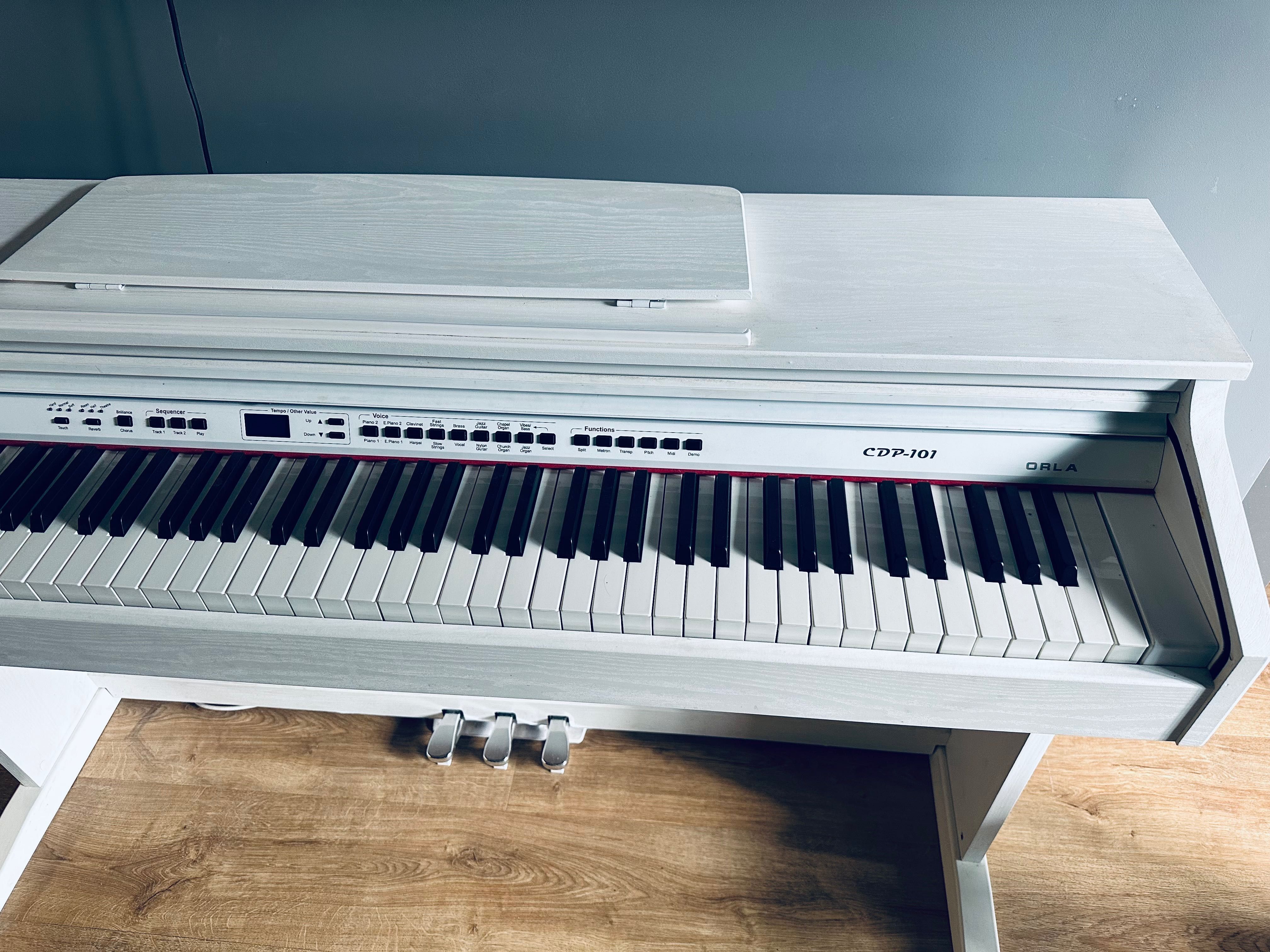 Pianino białe Orla CDP 101