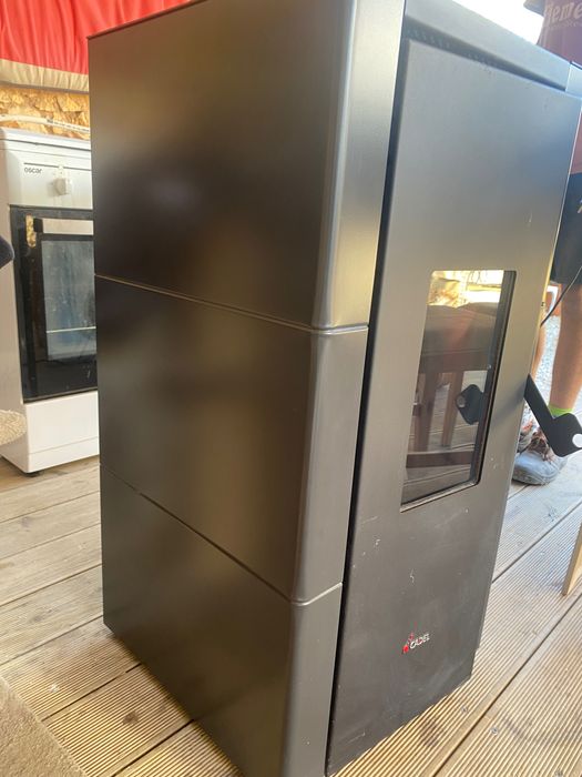 Pellet stove ventilated Cadel mod. Cristal 7