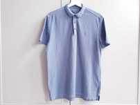 Niebieska koszulka polo t-shirt AllSaints M