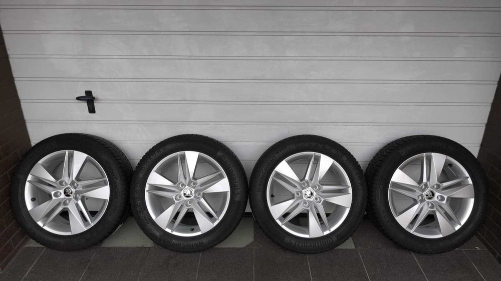 Koła 17" 5x112 Skoda Superb III Vw opony zima 215/55/17 (OL2019)