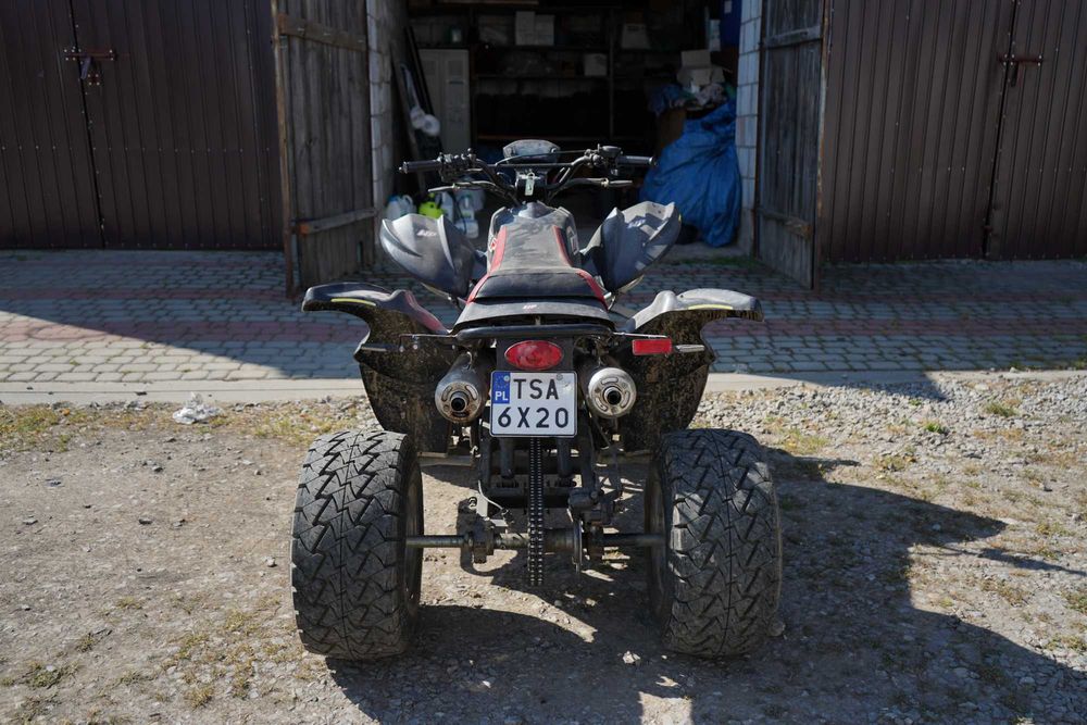 Quad Suzuki 300 ATV homologacja l7e