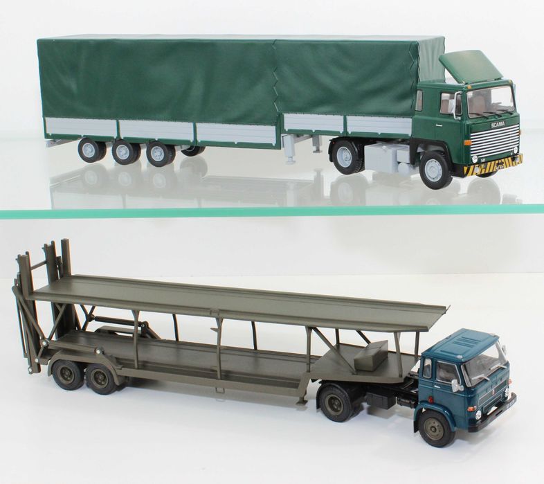 Scania LBT 141 - model premium z kolekcji DeAgostini.