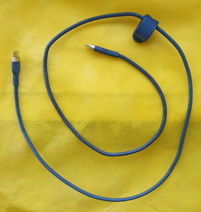 Силіконовий кабель Belkin PRO Flex USB-A - Lightning Blue 1m