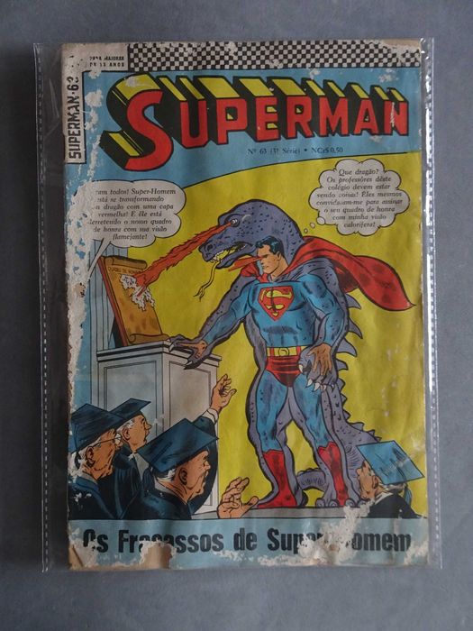 Livro EBAL - Superman nº 63 - 3ª série