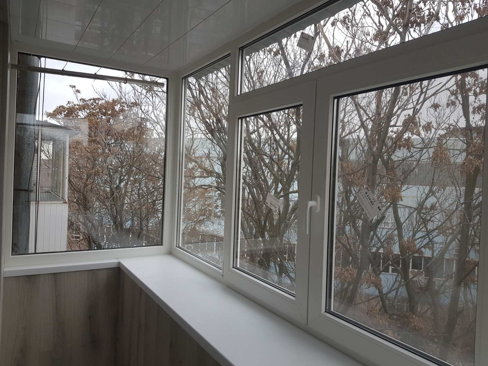Окно.Rehau 7500 гр !!Балкон под ключ . Все виды работ .