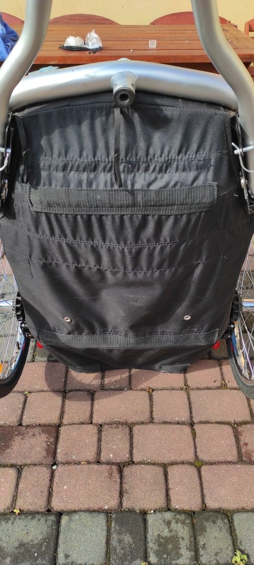 Przyczepka rowerowa XLC Mono 3w1 buggy, jogger, wózek sportowy