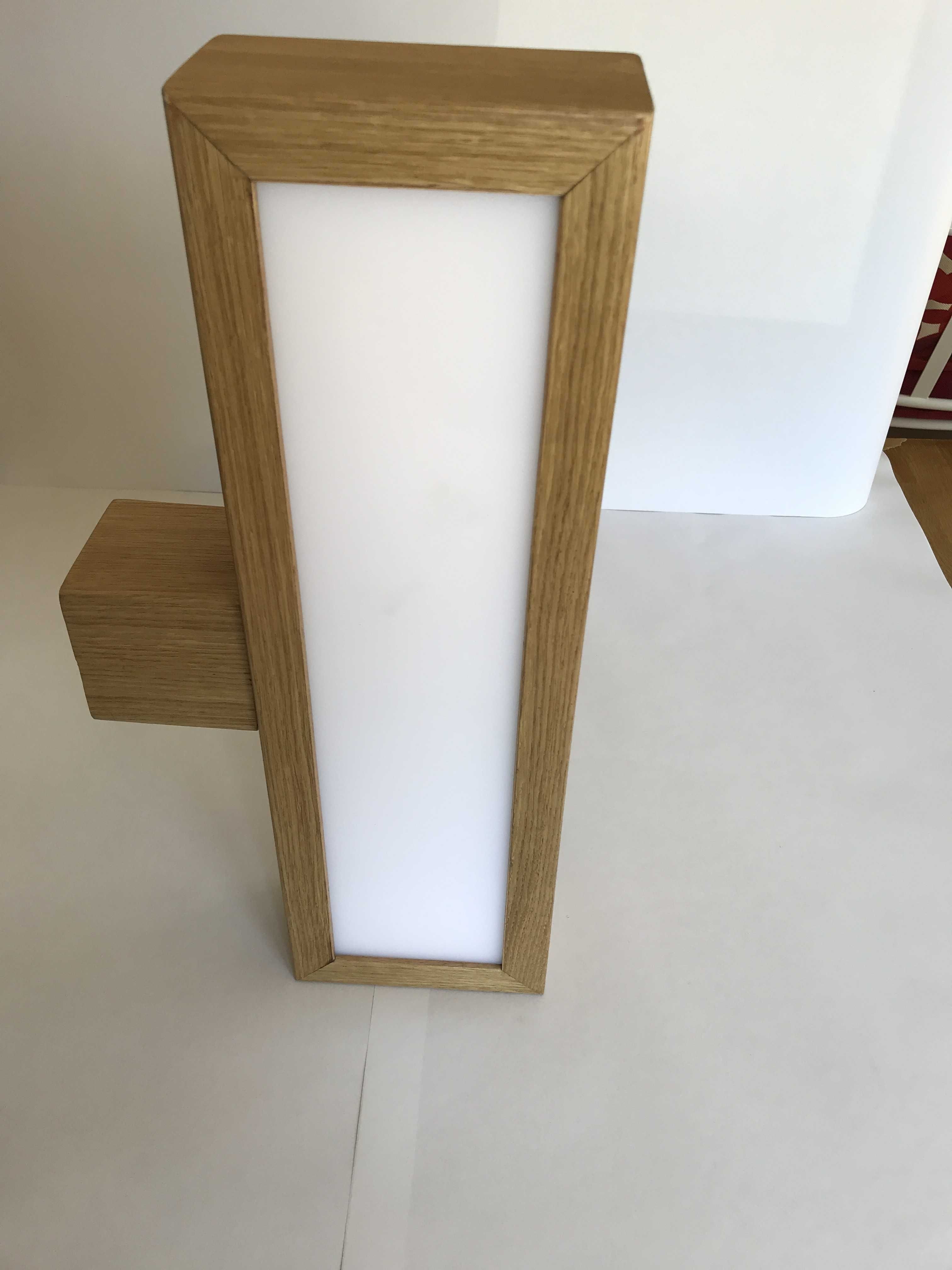 Luminária aplique parede teto 40x10cm hall candeeiro WI-FI dimavel