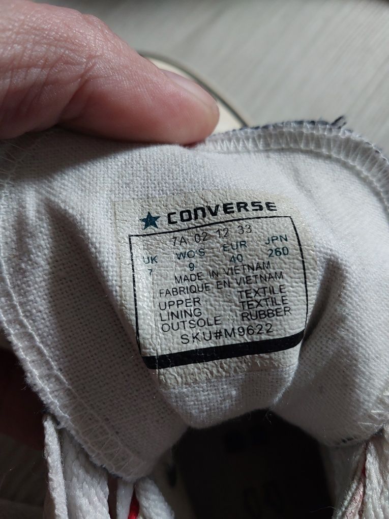 Tenisówki Converse roz 40