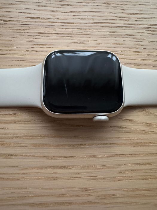 Apple Watch Series 8 - 41 mm, GPS, kolor księżycowa poświata