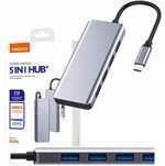 Adapter Przejściówka Hub Usb-C Typ C 4X Usb 3.0 + Micro Recci Rozdzie