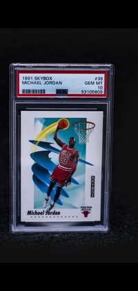 Michael Jordan karta NBA psa 10