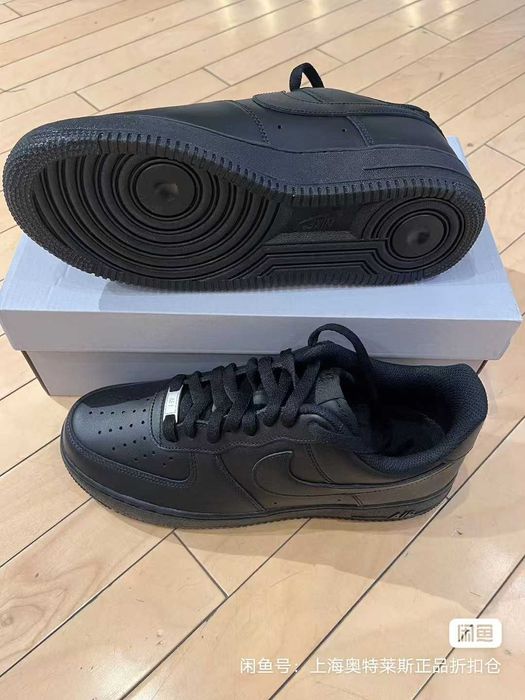 Buty Trampki NikeAir_Force_1_Low _07_Black_R.38