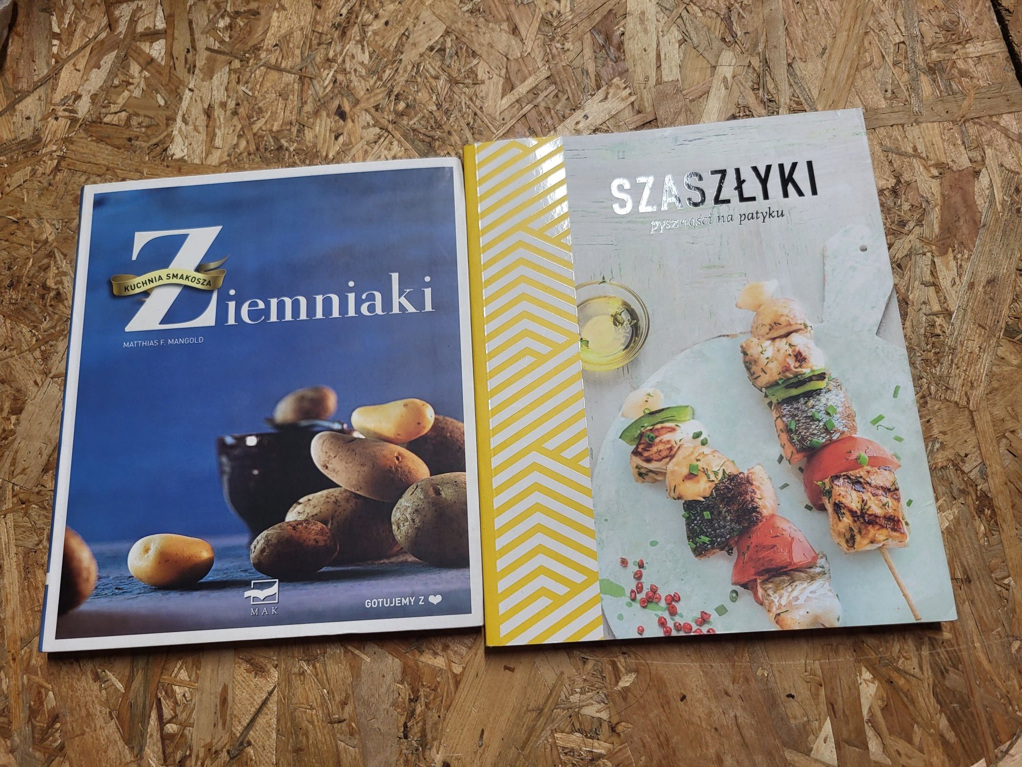 Książki kucharskie Zjsmniaki i Szaszłyki