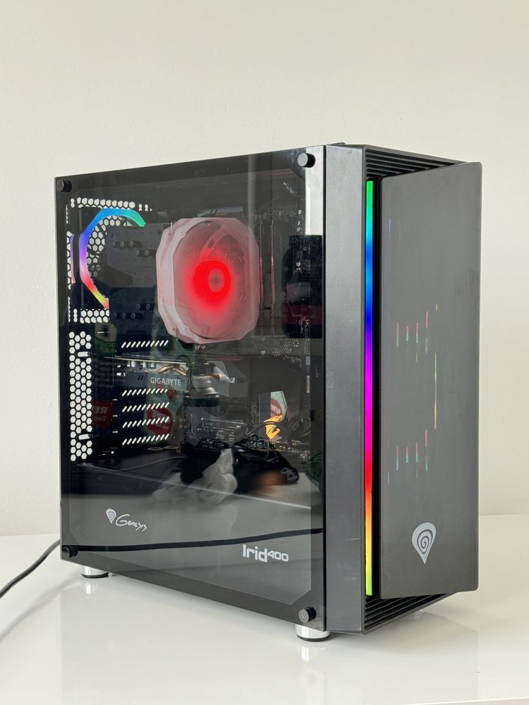 Komputer do gier z RGB