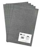 Filc poliestrowy A4 grey 5szt. Dalprint