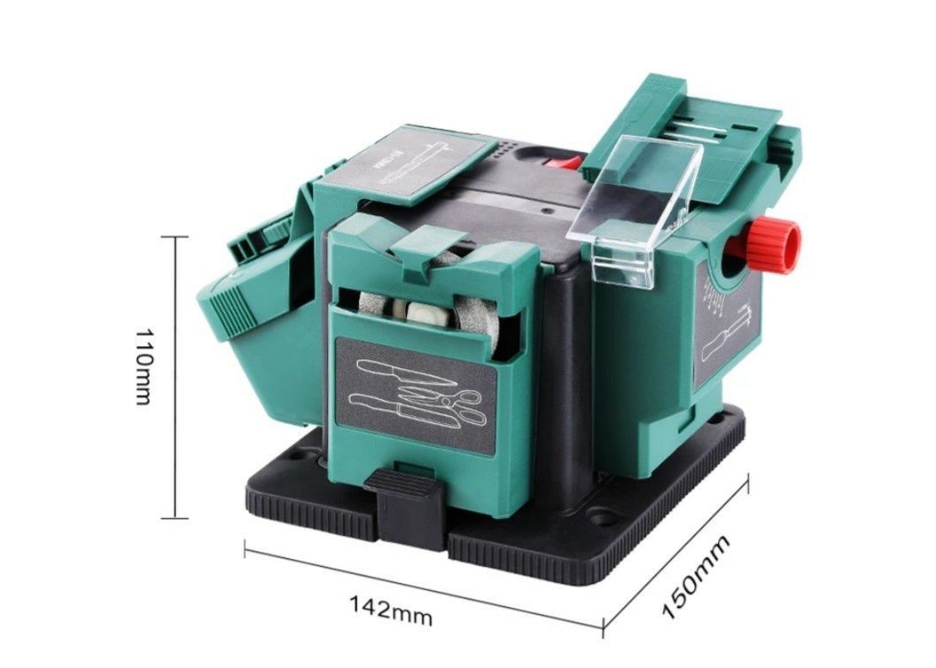 Точильный станок для заточки сверл ножей ножниц 3в1 POSENpro