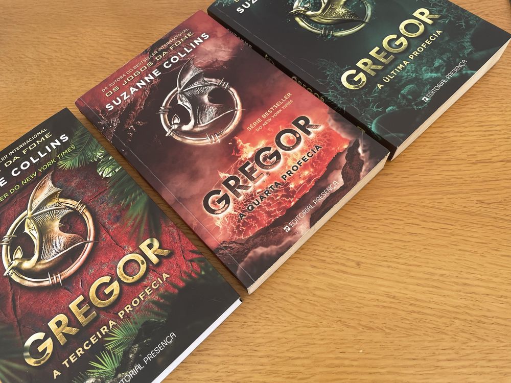 Livros Gregor de Suzanne Collins