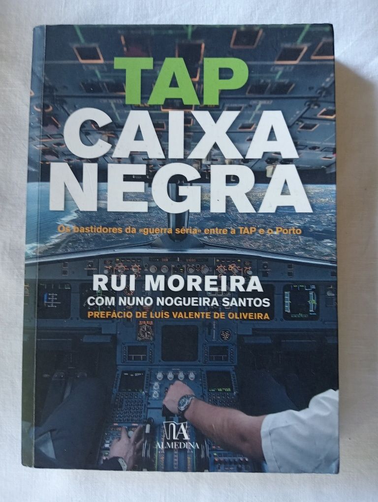 Livro TAP Caixa Negra - Rui Moreira