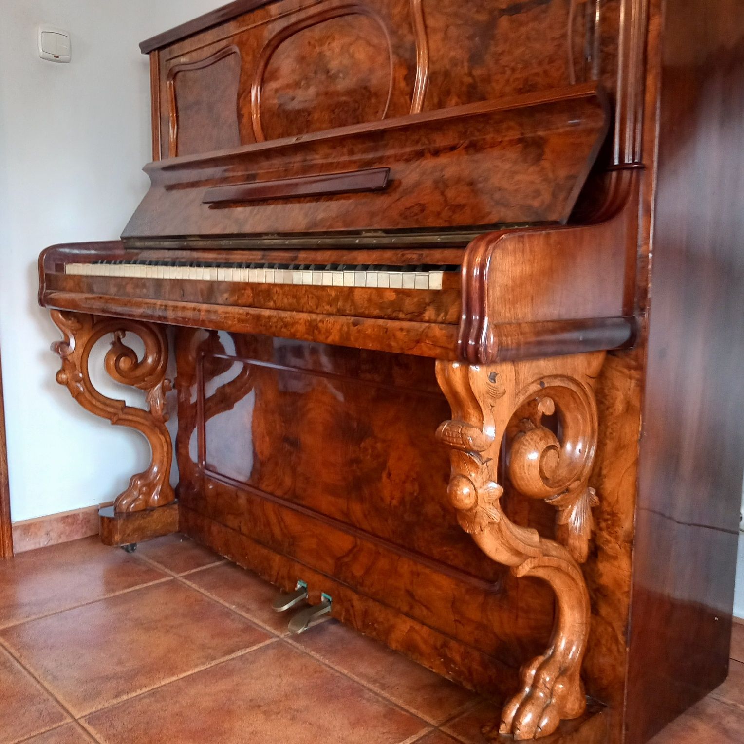 Pianino po renowacji