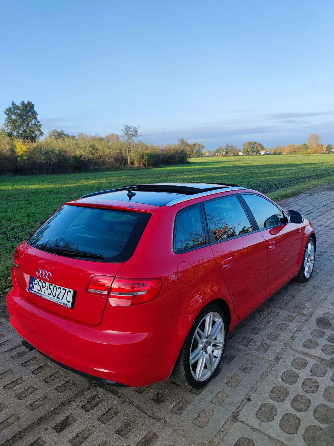 Audi A3 S-Line Sportback 2.0 CR 140KM Panorama Bogate Wyposażenie LED