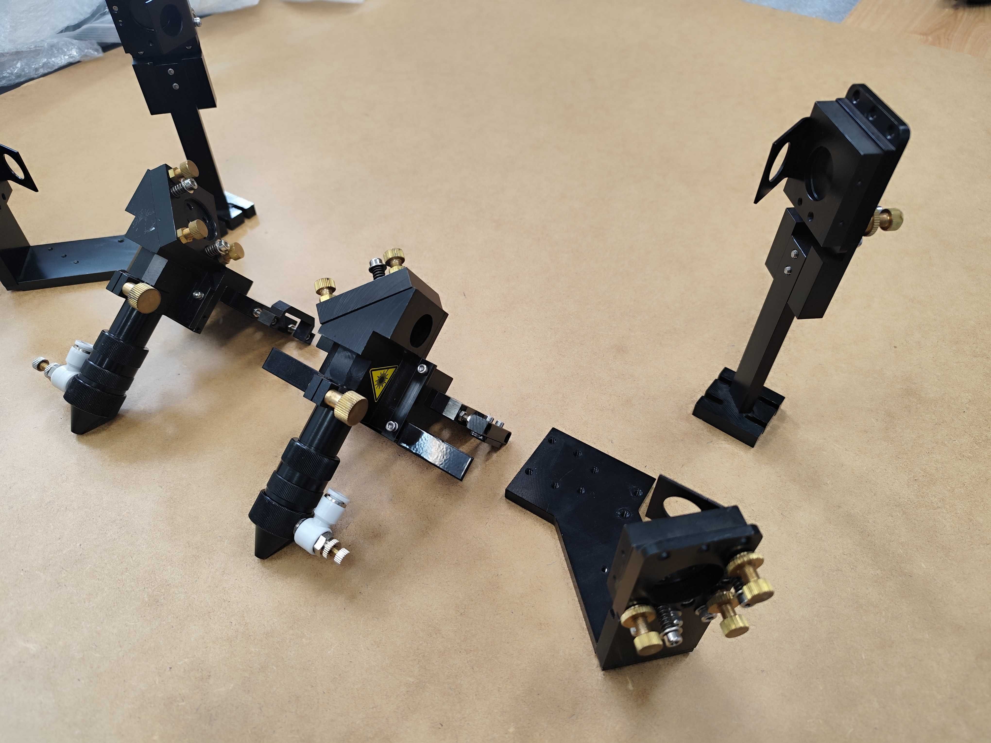 Zestaw optyki ploter laserowy CO2
