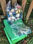 Bombki i okulary do nurkowania z rurką