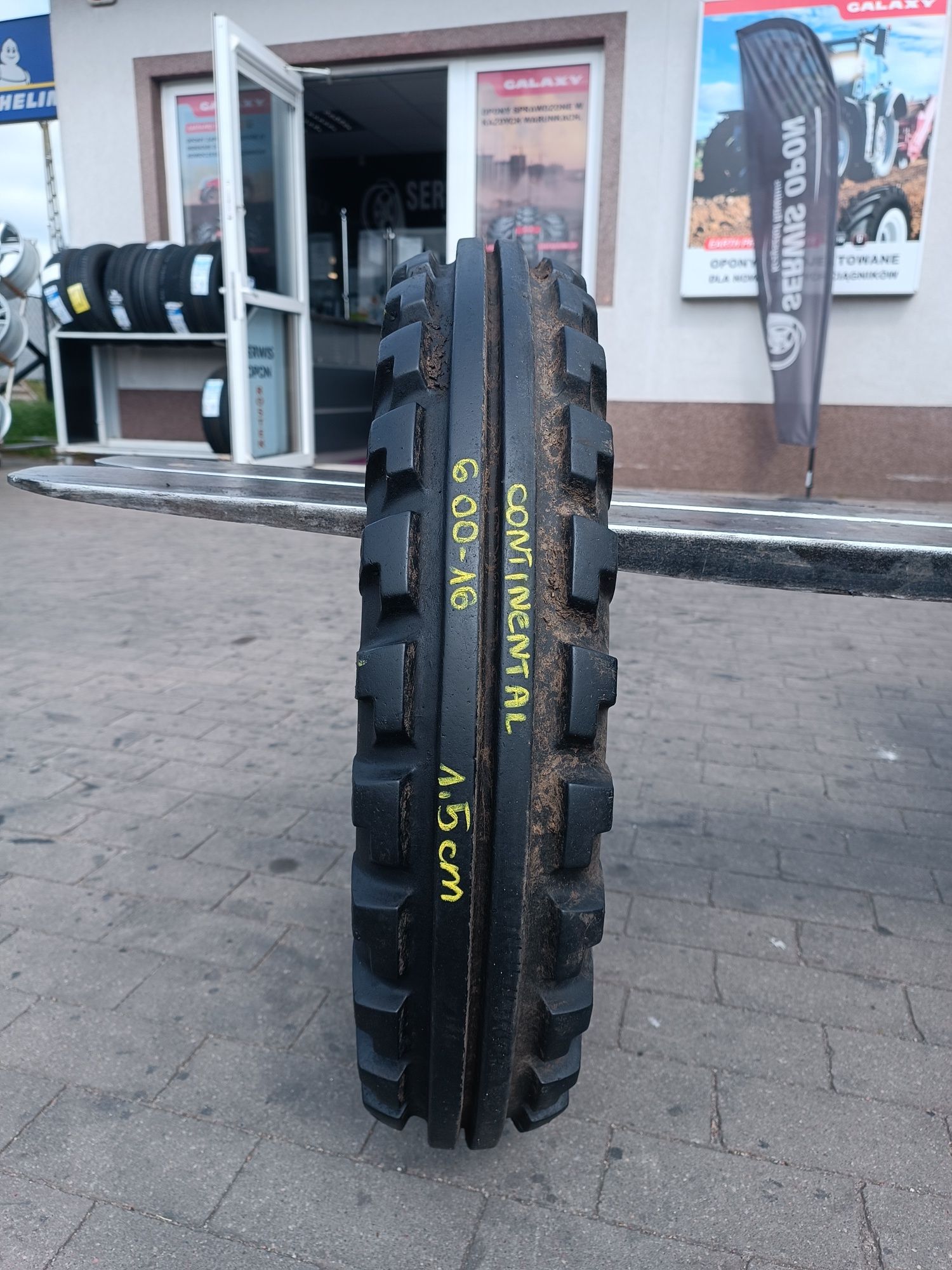 6.00-16 Continental AS Front T9 6.00R16