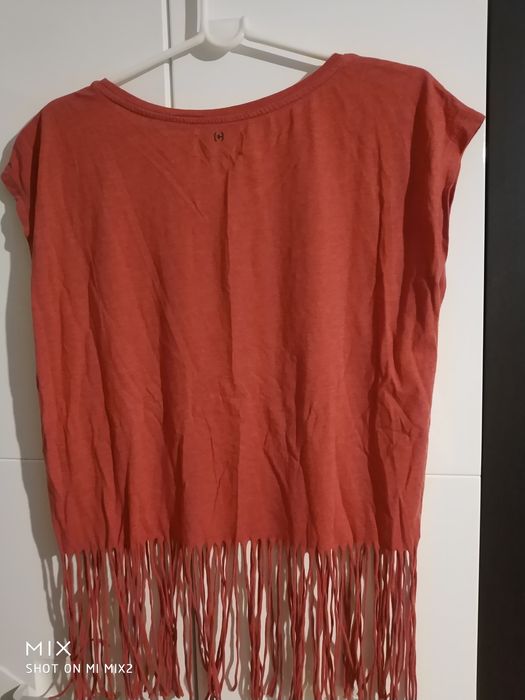 Bluzeczka damska z frędzlami XL. Cropp.