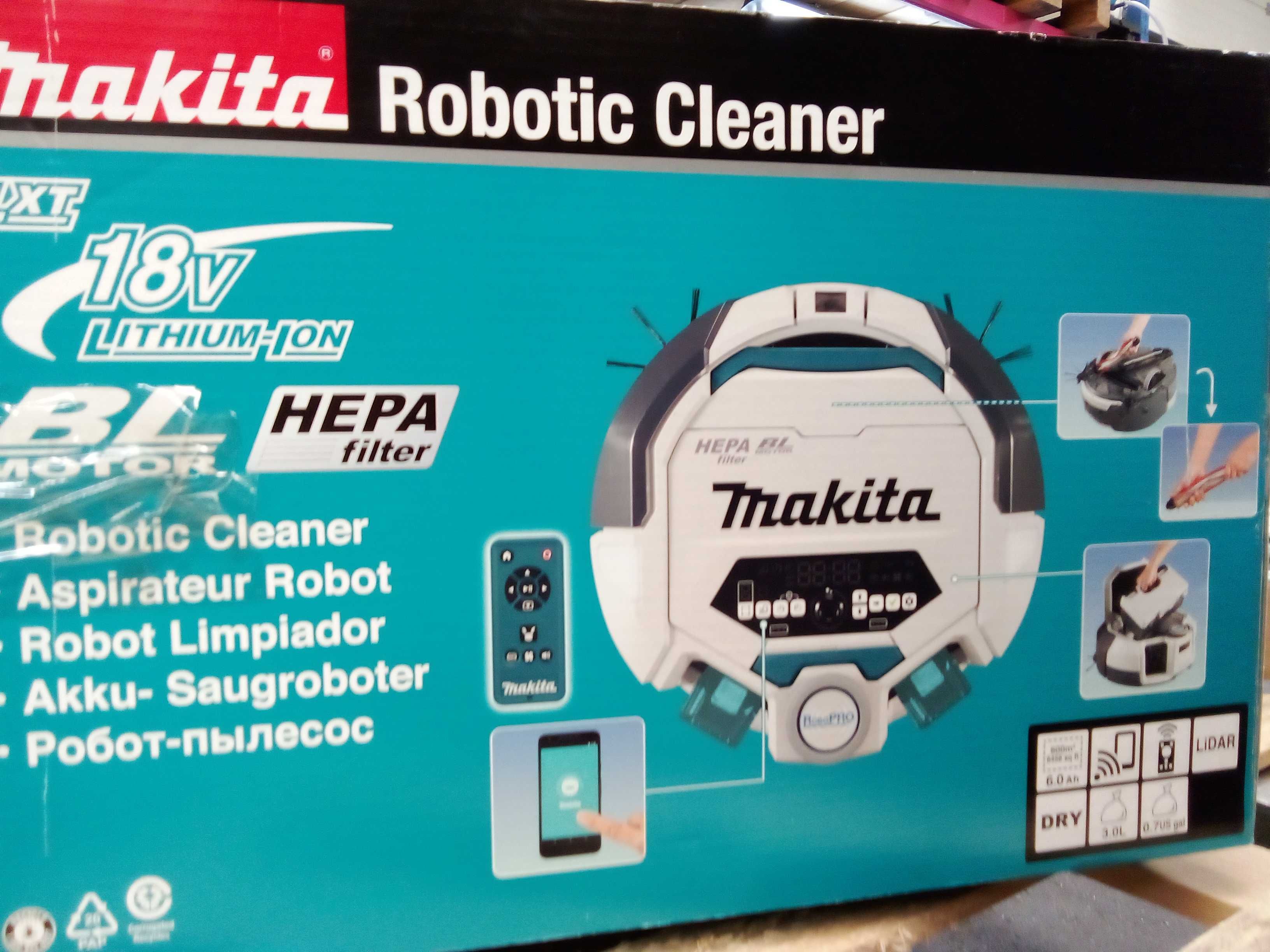 MAKITA - Aspirador Robot DRC300Z - NOVO