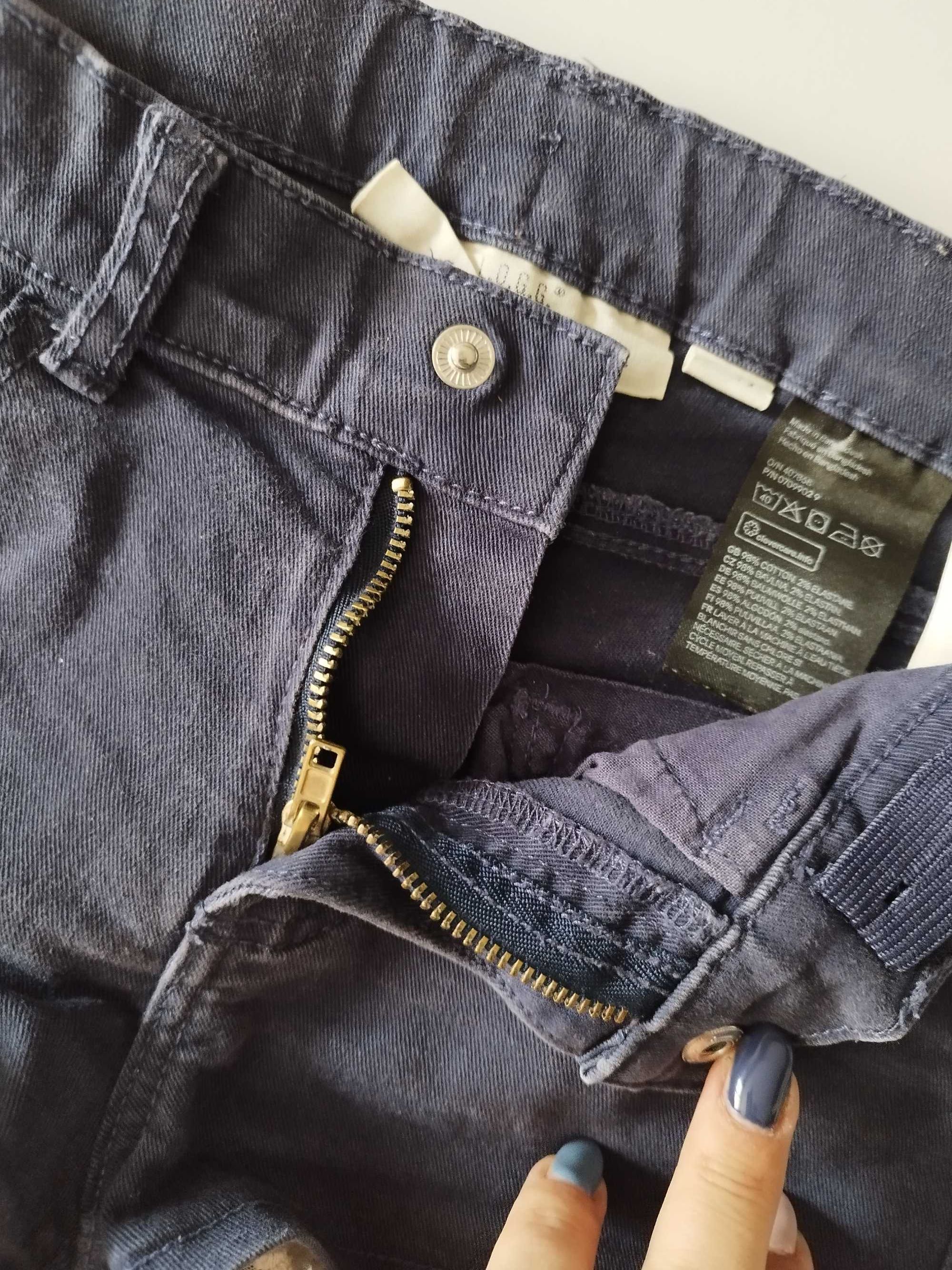Spodenki jeansowe z koronką H&M rozm. 128