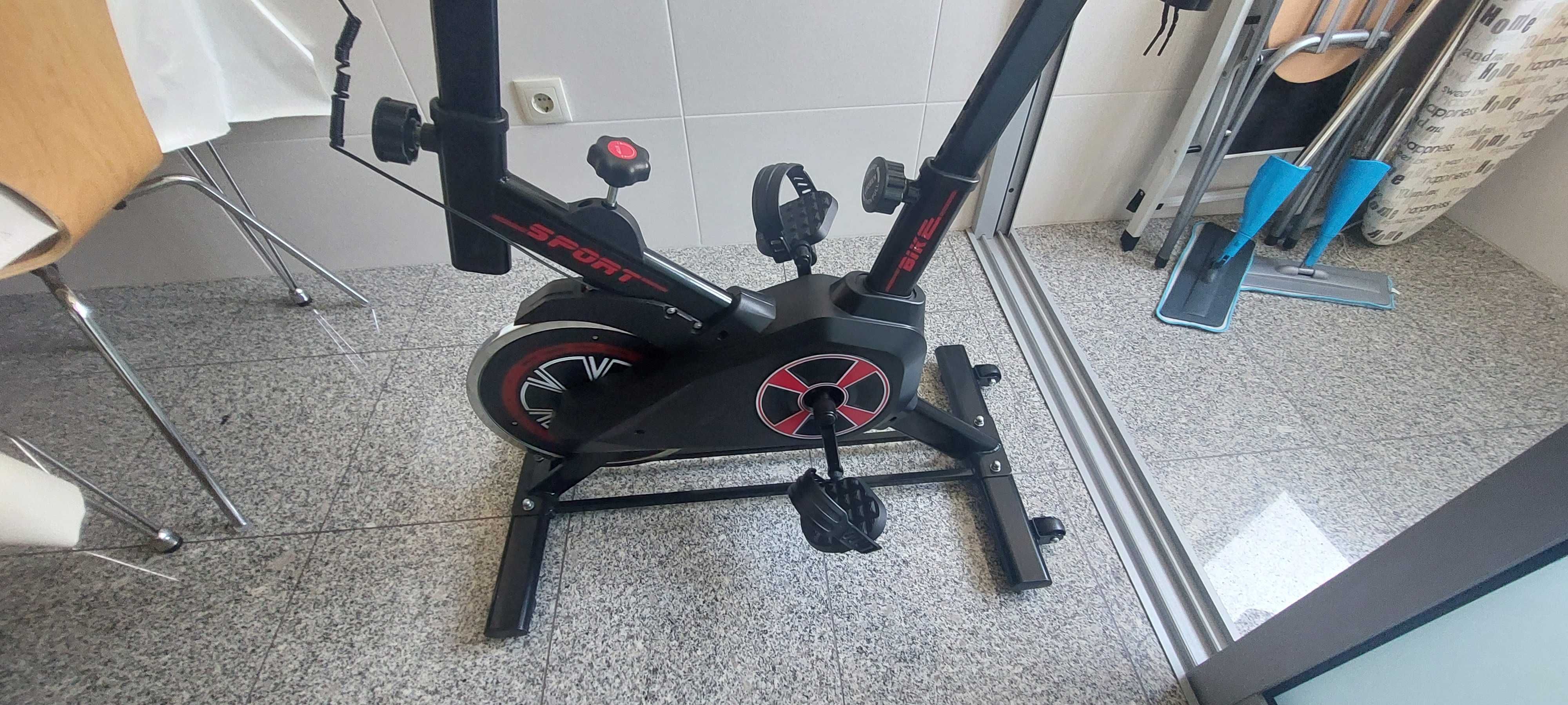 Bicicleta Spinning Gym Casa Indoor Ozio 20 Kg