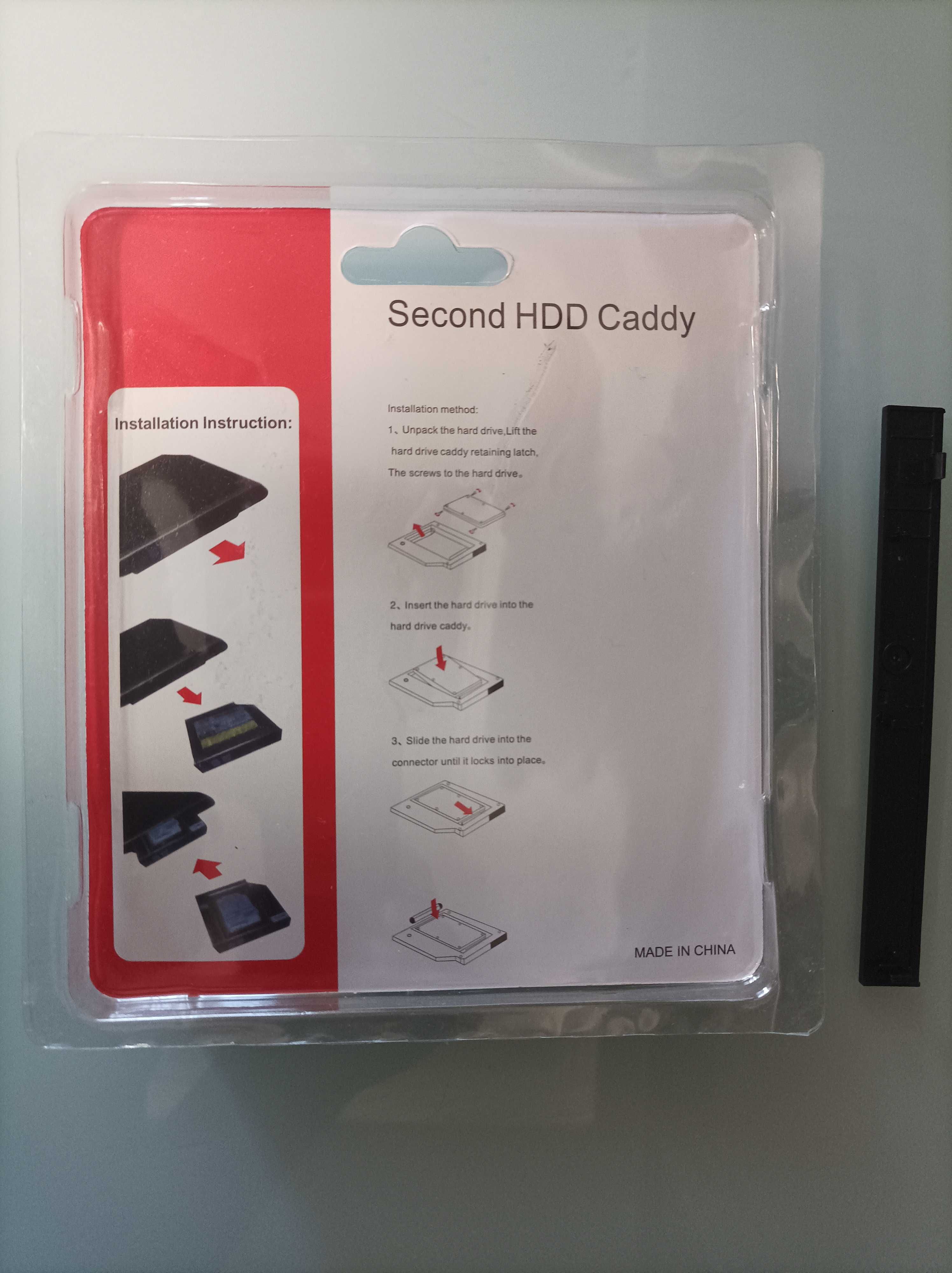Карман HDD Caddy 12,7 для второго жесткого диска.