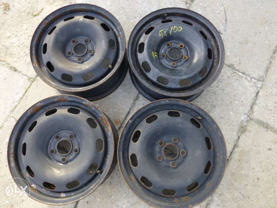 Felgi Stalowe VW Polo 6R0 Golf 4 Audi A3 Seat Leon Toledo 15'' 5x100