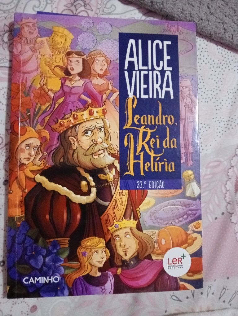 Livro "Leandro rei da helìria