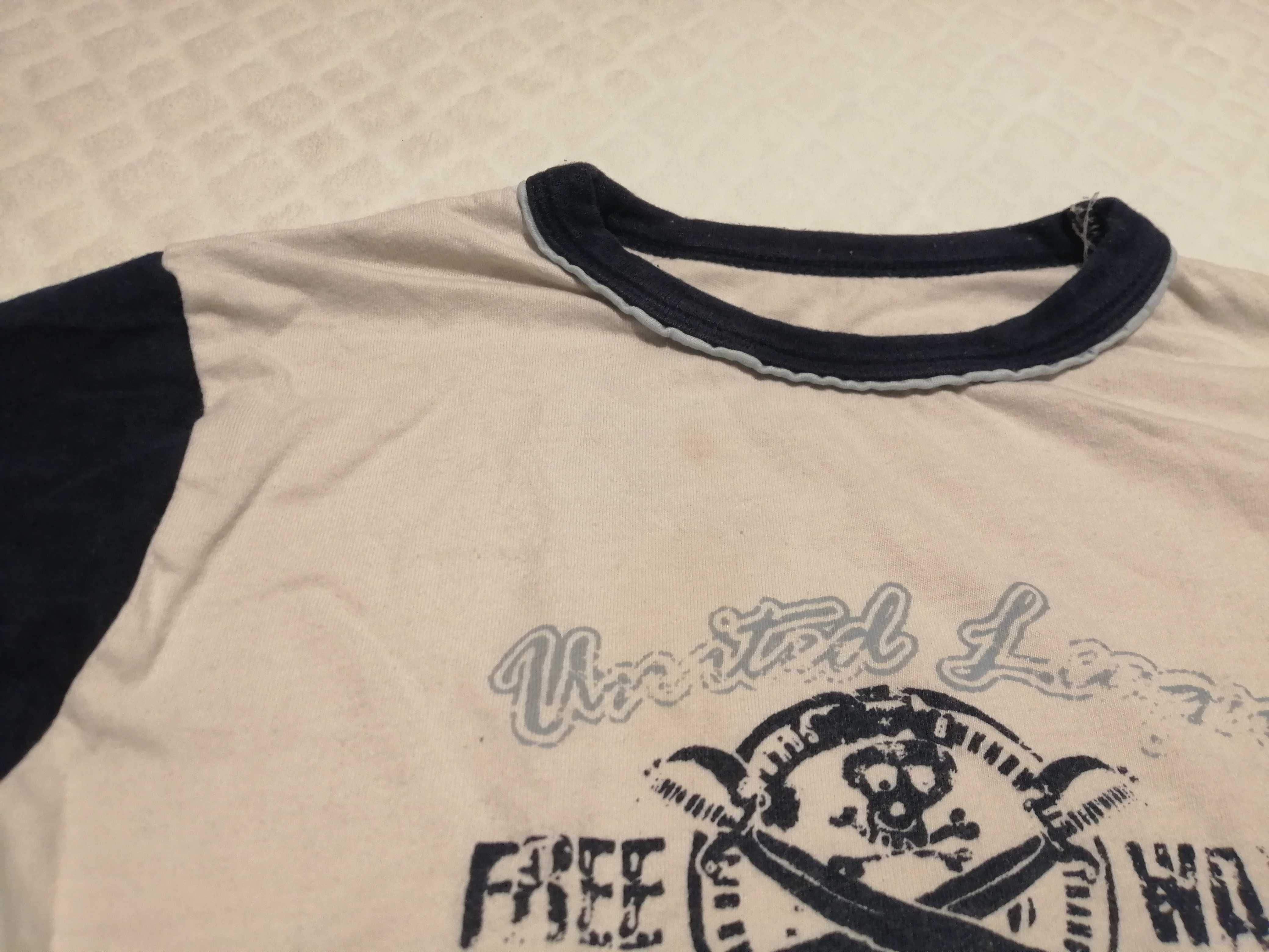 Koszulka, długi rękaw, do spania, Tchibo, 98/104, piraci (Odzież)