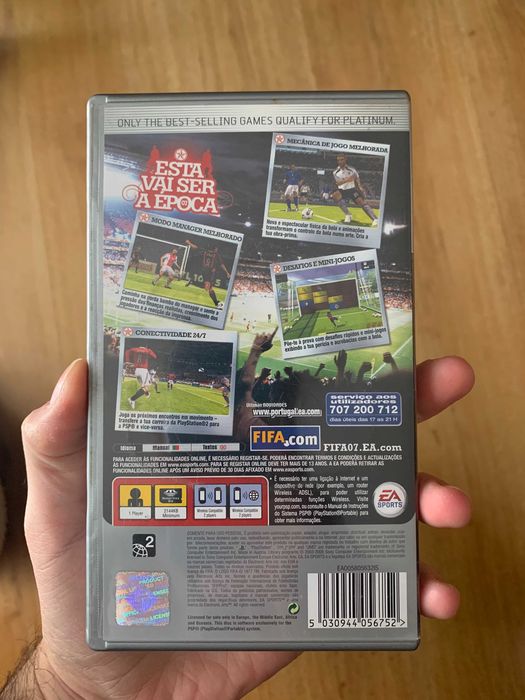 FIFA 07 (PSP) (PLATINUM)