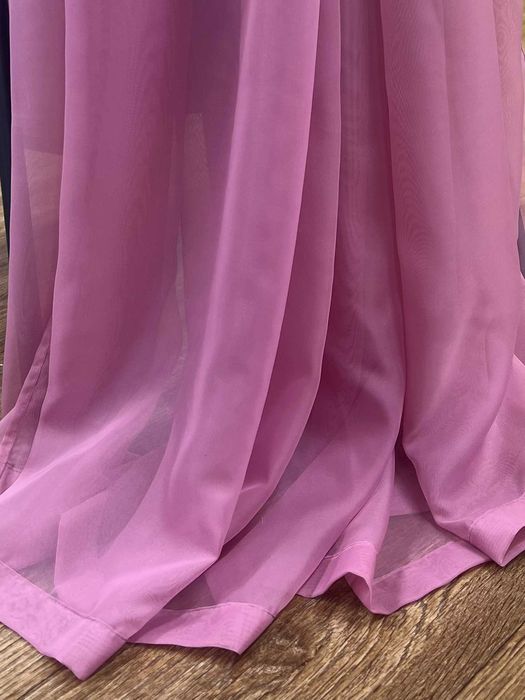 Тюль шифон однотонний на метраж, тканина вуаль