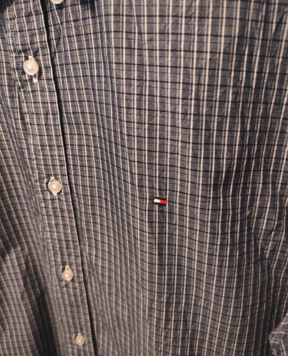 Koszula męska w kratę Tommy Hilfiger