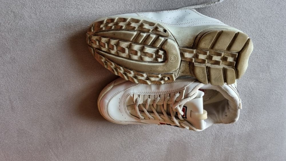 Buty białe Fila r 38/39
