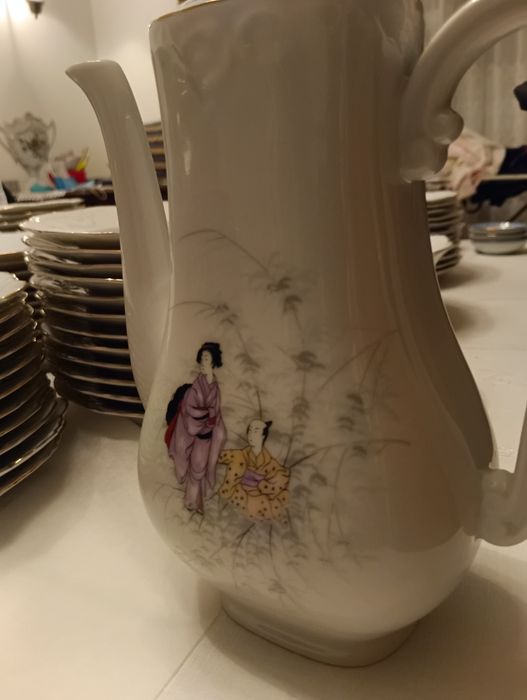 Serviço jantar e de café  Vista Alegre(Otaru) sem uso