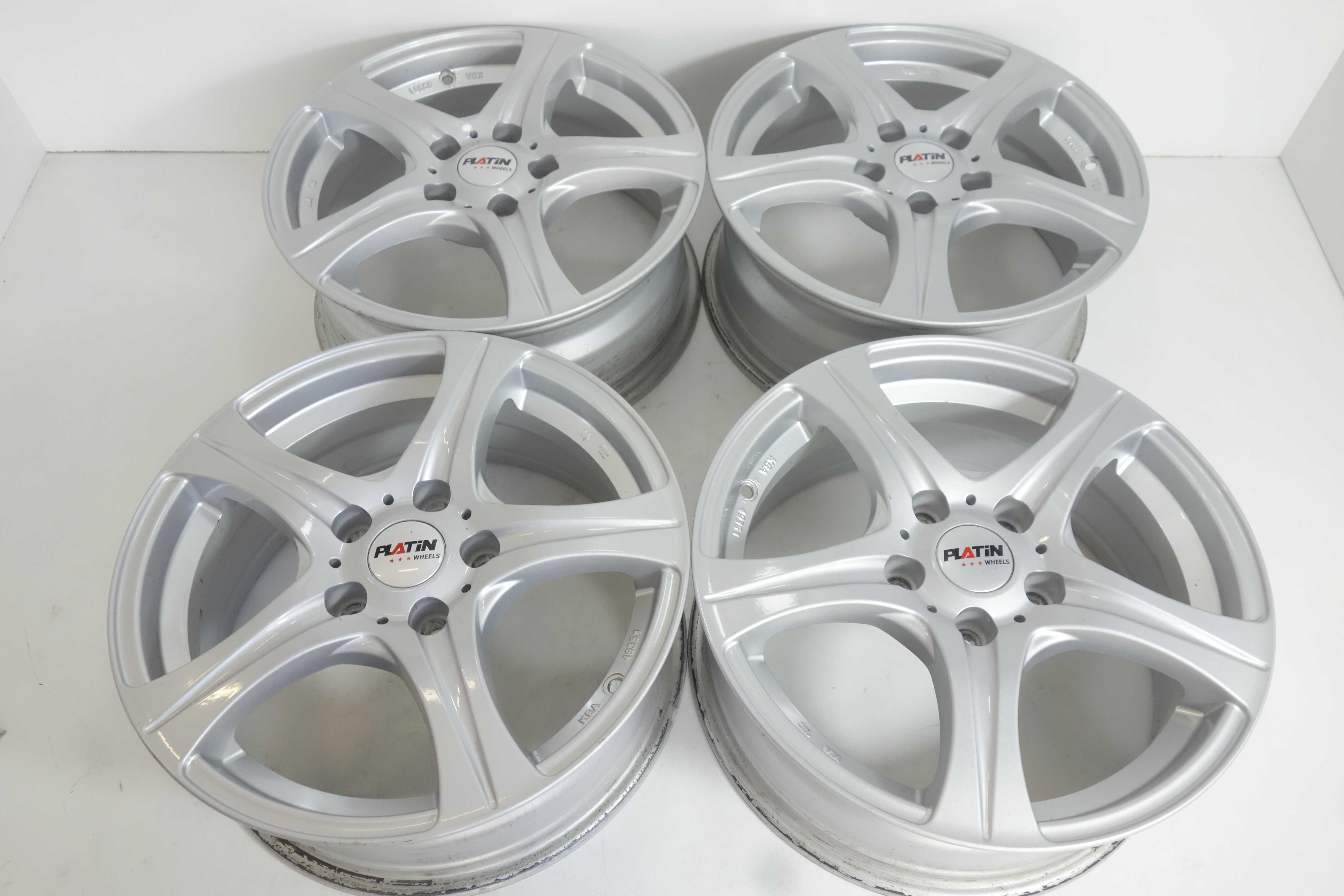 Alufelgi 16" 5x112 Audi A6 Q2 Seat Leon Skoda Vw T-Roc Srebrne 937