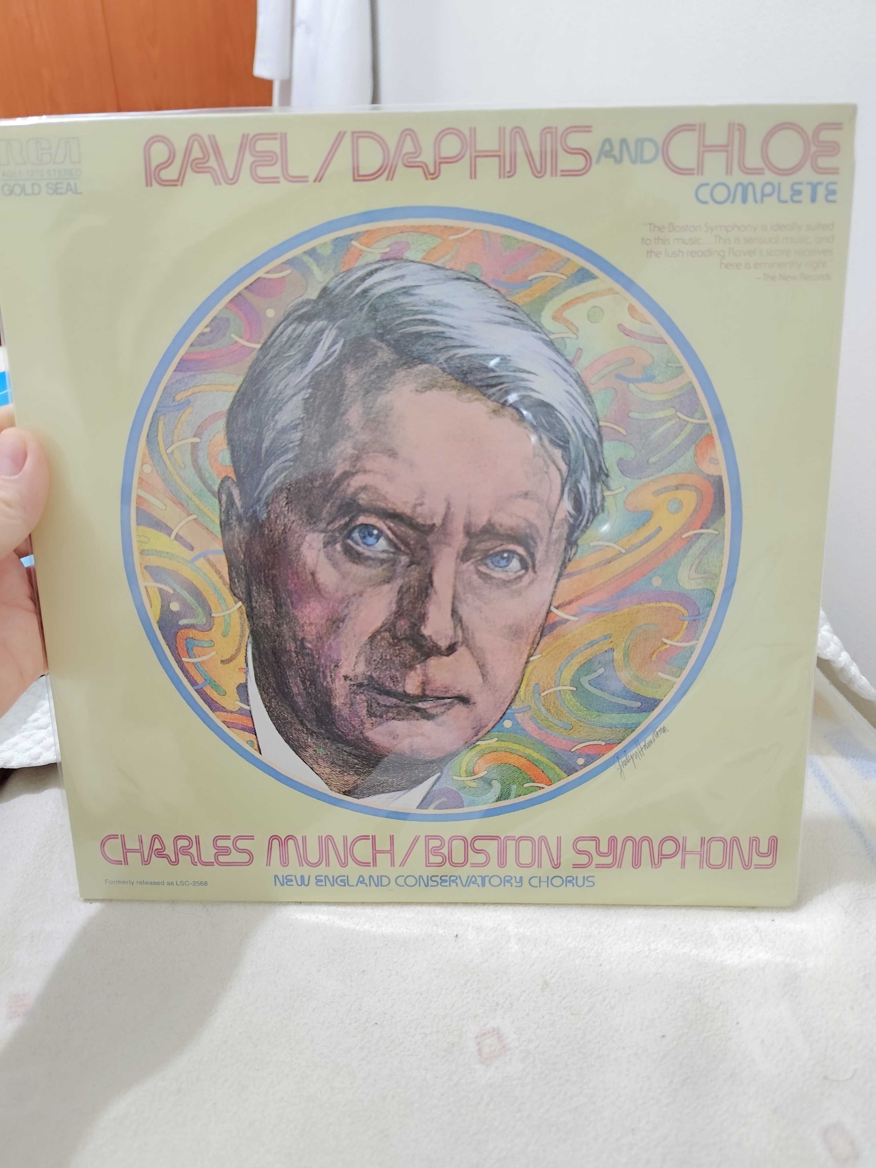 Ravel e Charles Munch disco raro selado novo